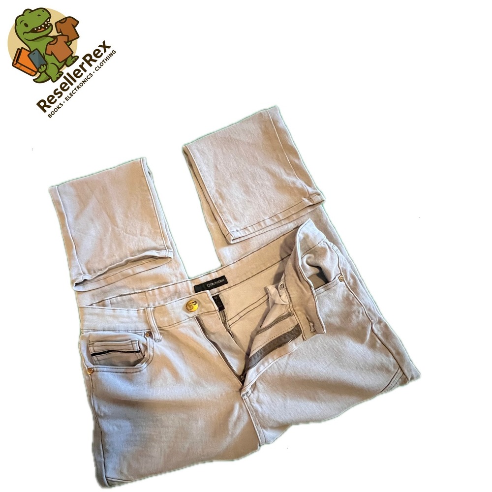 Fried Denim Men's 36x32 Slim Fit Light Tan Chinos Pants Casual Dress